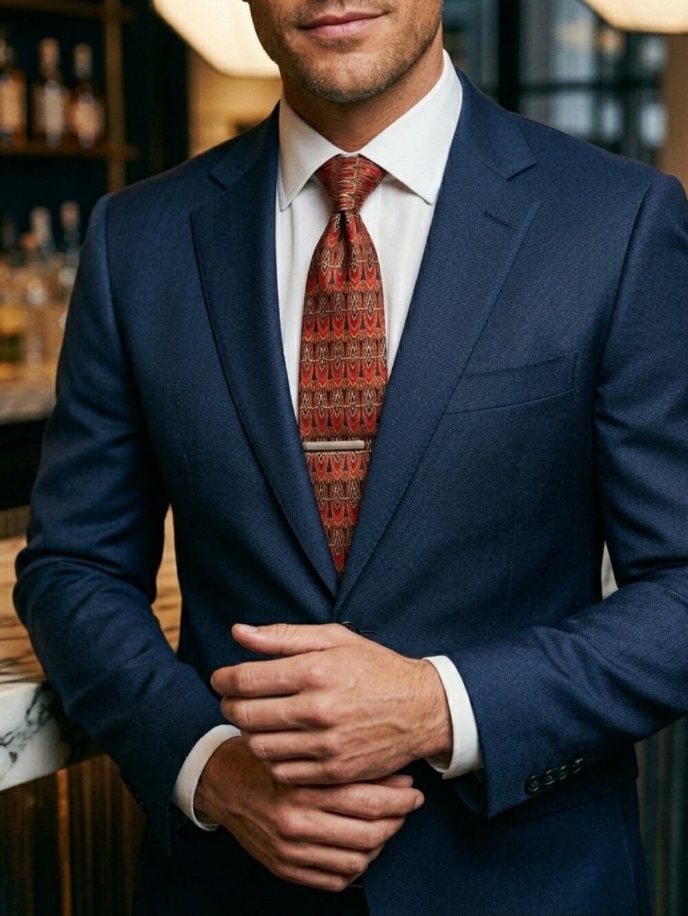 Lanvin silk tie